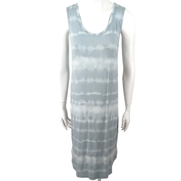 Alfani Sleeveless Chemise Nightgown Dress NEW Coverup Womens Small Green Tie Dye - Picture 2 of 11